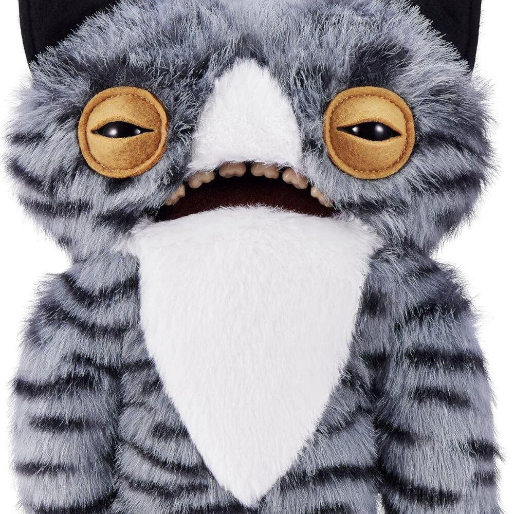 Fuggler Alley Cats Wide Eyed Weirdo 9" (striped grey) NEW IN BOX